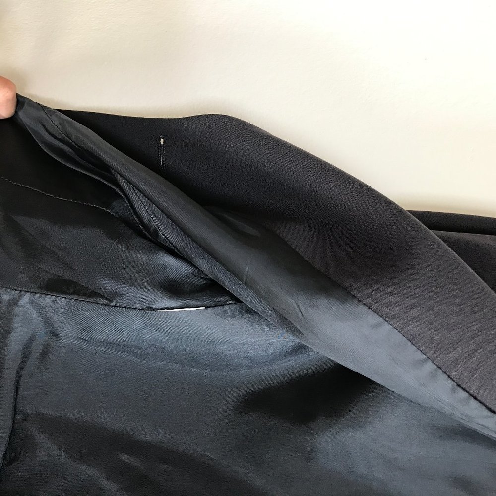 Vintage Emporio Armani blazer mushroom dark gray 6 - Picture 8 of 11